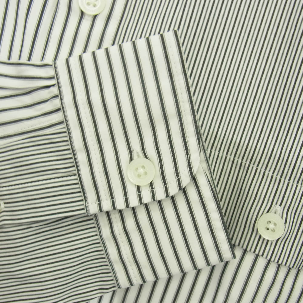 NEIGHBORHOOD ネイバーフッド 25AW 252SPNH-SHM05 MULTI STRIPE SHIRT マルチストライプ シャツ ホワイト系 XL【新古品】【未使用】【中古】