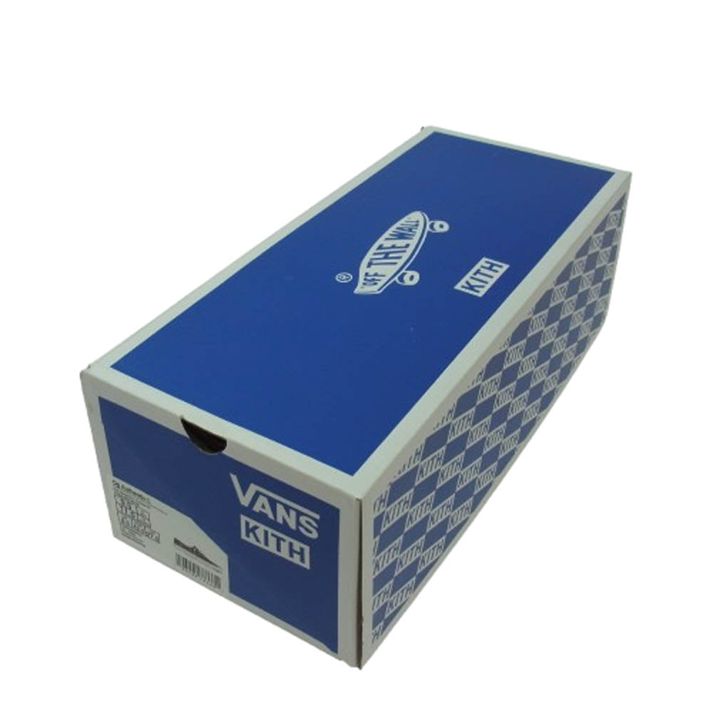 VANS バンズ VN0A4BV90VB × KITH キス OG AUTHENTIC LX Vault Medallion オーセンティック ローカットスニーカー ネイビー系 27.5cm【極上美品】【中古】