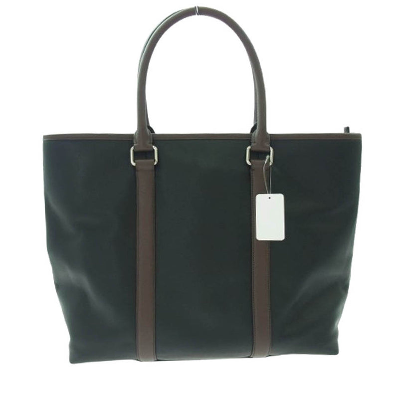 COACH コーチ F54758 オールレザー バイカラー 2WAY ビジネス トート 