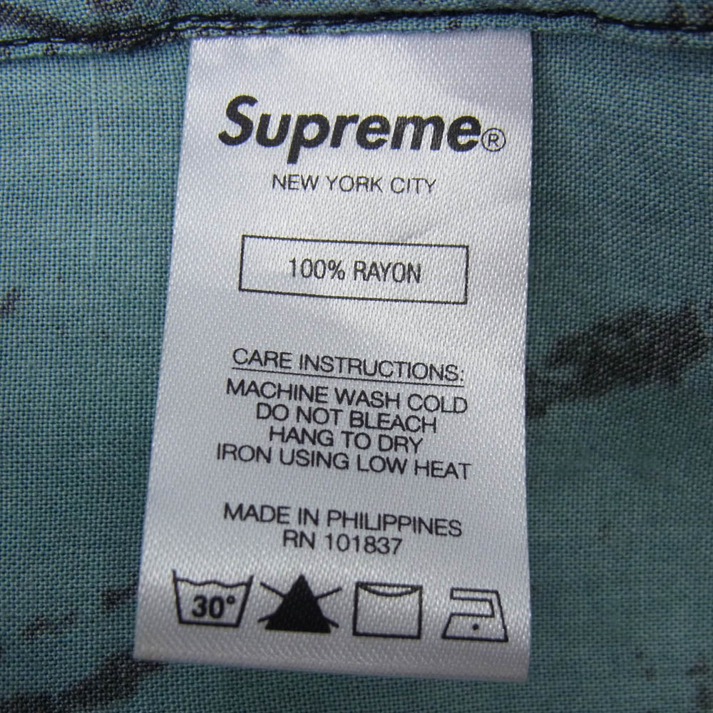 Supreme シュプリーム 20SS My Bloody Valentine Rayon S/S Shirt マイ ブラッディ ヴァレンタイン レーヨン 半袖 シャツ マルチカラー系 M【中古】