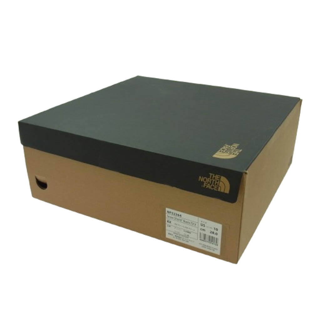 THE NORTH FACE ノースフェイス NF52364 Snow Shot 6 Boots スノー ショット 6 インチ ブーツ ブラック系 28cm【新古品】【未使用】【中古】