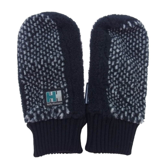 DESCENDANT ディセンダント HA92452DC ×HELLY HANSEN MTTN MITTEN FIBERPILE ヘリーハンセン ミトン グローブ 手袋 ブラック系【新古品】【未使用】【中古】