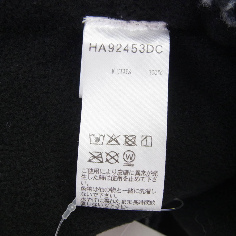 DESCENDANT ディセンダント HA92453DC × HELLY HANSEN CATPR SCARF FIBERPILE ヘリーハンセン フリース マフラー スカーフ ブラック系【新古品】【未使用】【中古】