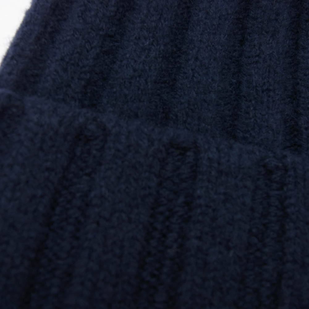 VISVIM ビズビム 0522903003002 KNIT CAP カントリー デプト ニット帽 帽子 ネイビー系【極上美品】【中古】