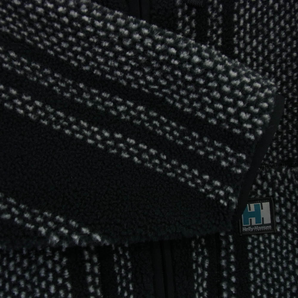 DESCENDANT ディセンダント HH52451DC × HELLY HANSEN SPICOLI HOODED JACKET FIBERPILE ヘリーハンセン ファイバーパイル フーデッド フリース ジャケット ブラック系 XL【中古】