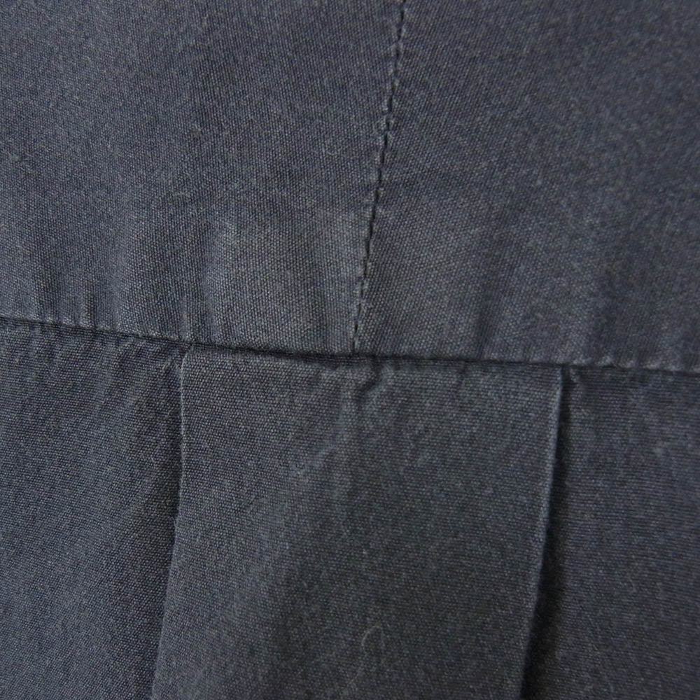 COMOLI コモリ 22SS V01-02001 コモリシャツ レギュラー カラー 長袖 シャツ ブラック系 4【中古】