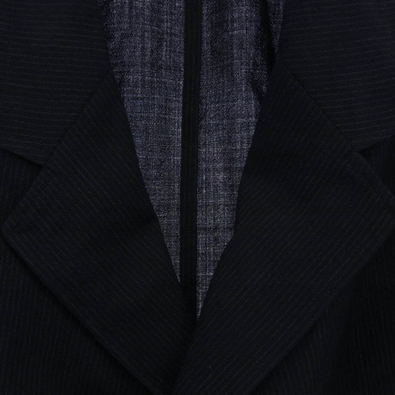 4854【極美品】コモリ フェルトンテーラードジャケット ネイビー