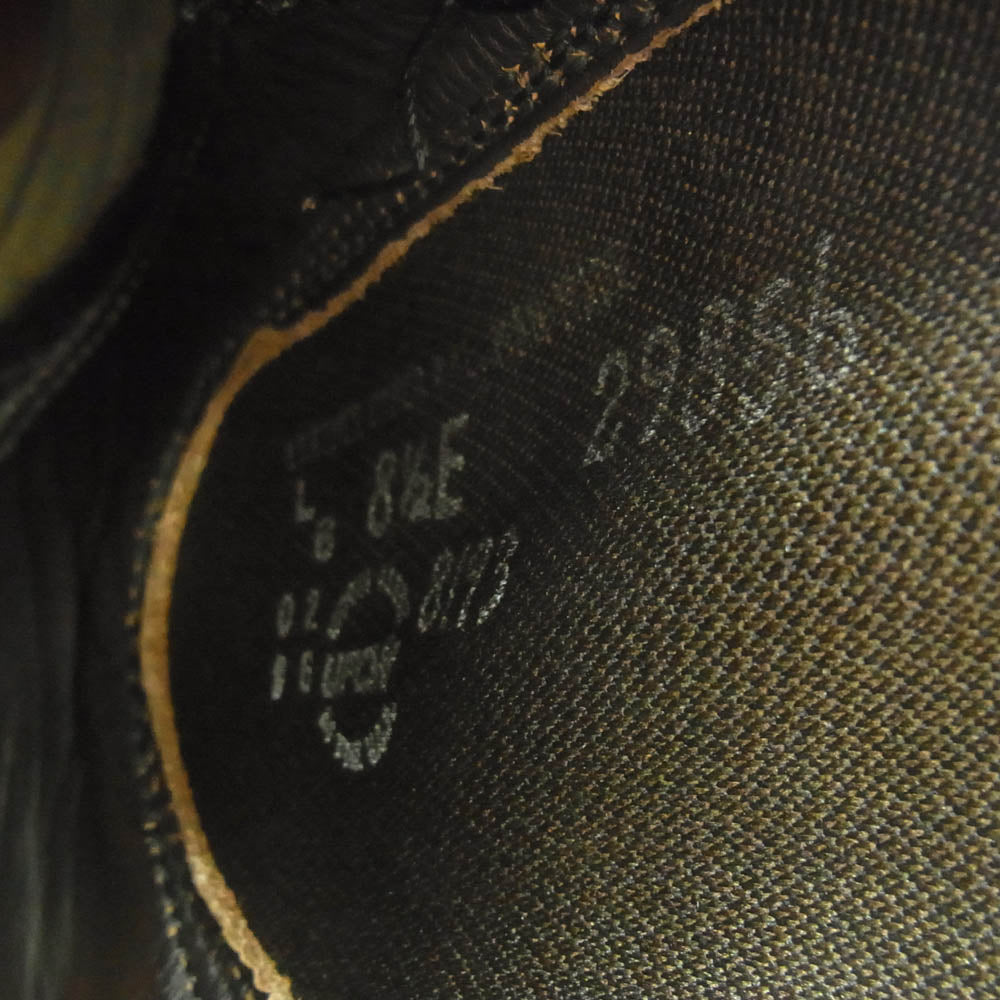 RED WING レッドウィング 8193 プレーントゥ サイドゴア チェルシー ブーツ ブラック系 8.5E【中古】