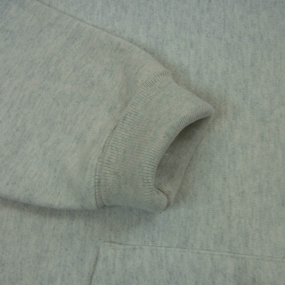 Champion チャンピオン GF69 12OZ REVERSE WEAVE FULL ZIP HOOD リバースウィーブ ジップアップ スウェット パーカー オフホワイト系 ライトグレー系 M【中古】