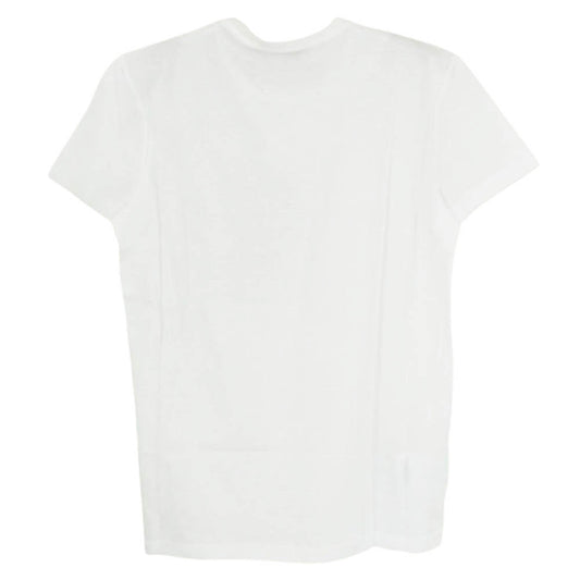 PRADA プラダ 24SS DNA604 コットン レギュラー クルーネック プレーン 半袖Tシャツ ホワイト系 S【新古品】【未使用】【中古】