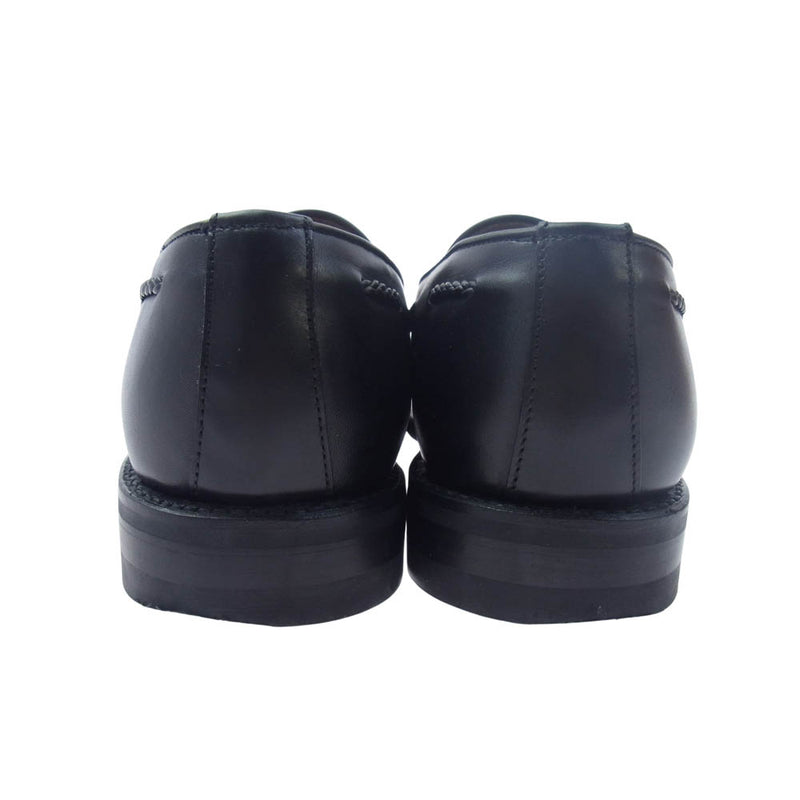 Berwick 黒 レザー タッセルローファー ローファー Berwick バー