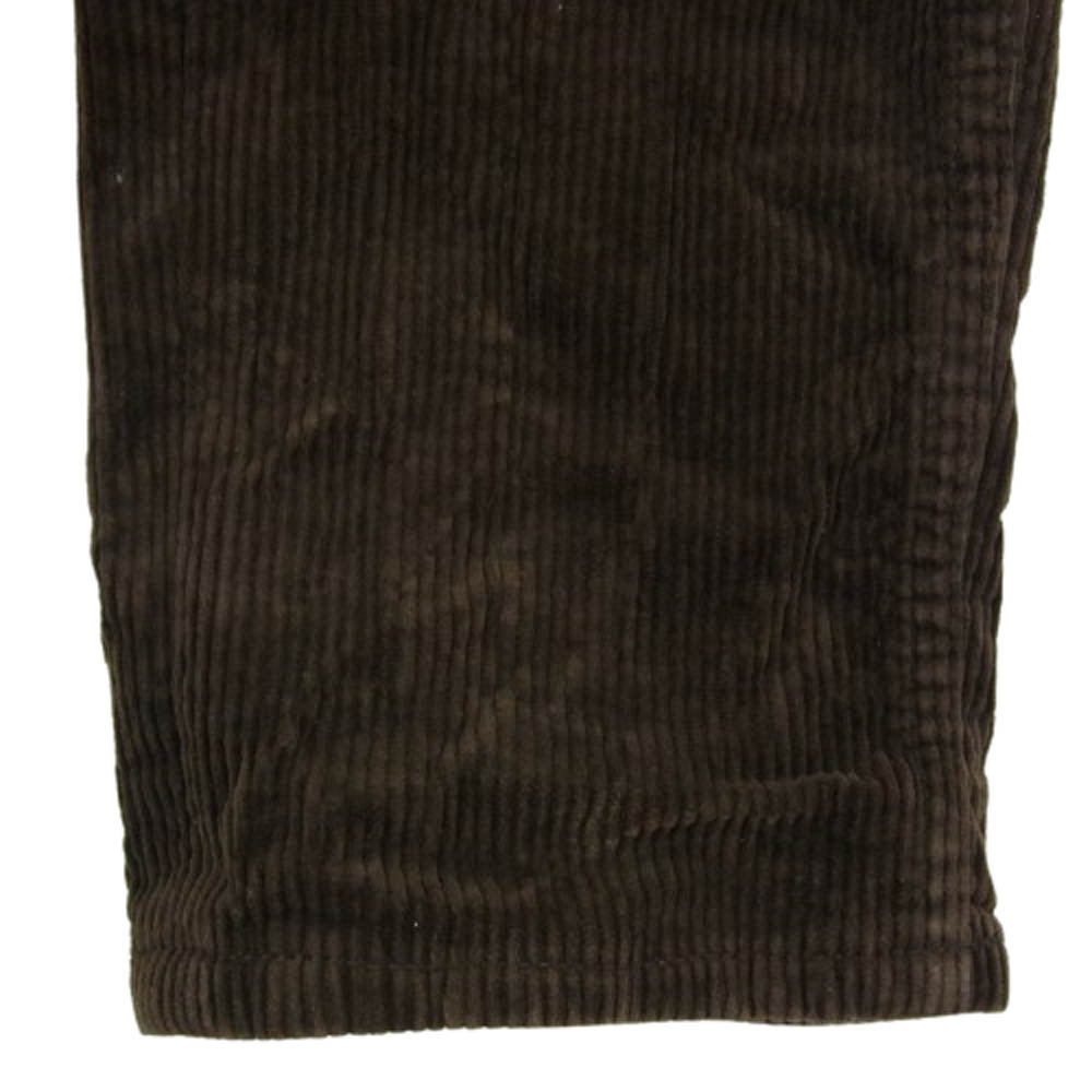 NATAL DESIGN ネイタルデザイン サルエル ストレッチ コーデュロイ パンツ ブラウン系 28【中古】