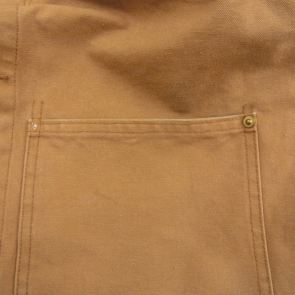 Carhartt カーハート 90s USA製 ダック カバーオール ジャケット ブラウン系【中古】