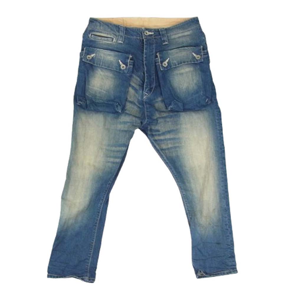 NATAL DESIGN ネイタルデザイン G55 Sarouel Flap Denim Pants