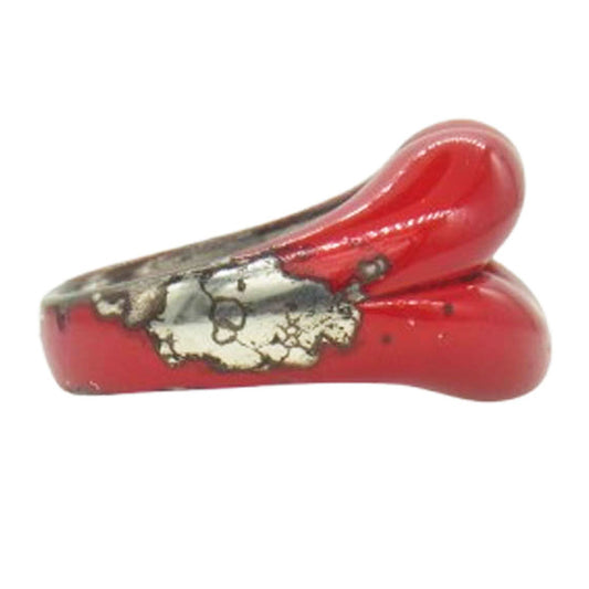 Justin Davis ジャスティンデイビス SRJ345 ANGELINA RING アンジェリーナ リング レッド系【中古】