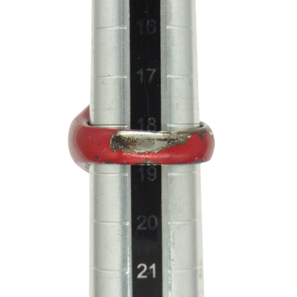 Justin Davis ジャスティンデイビス SRJ345 ANGELINA RING アンジェリーナ リング レッド系【中古】