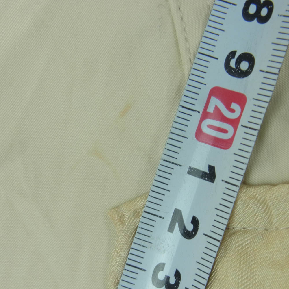 JIL SANDER ジルサンダー 20SS JSWQ605005 シルク切替 コットン スキッパー Vネック プルオーバー 半袖 シャツ マルチカラー系 ベージュ系 34【中古】