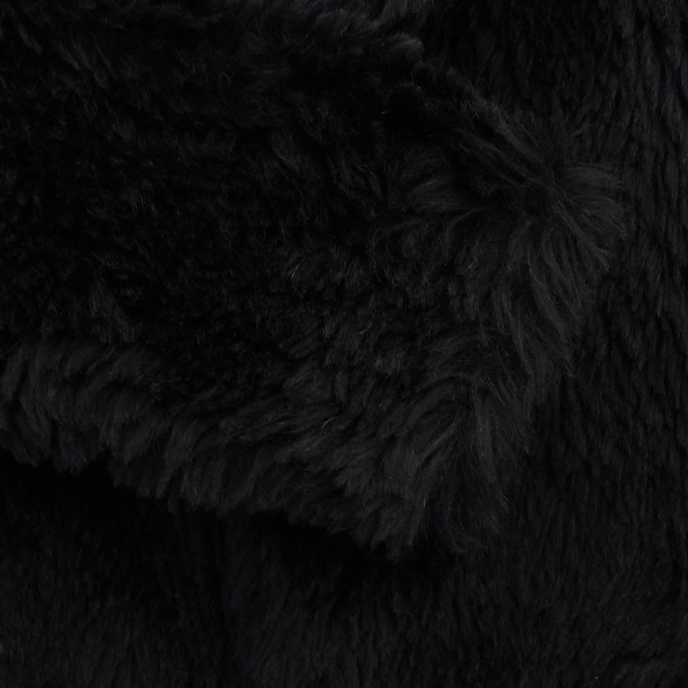 SAINT LAURENT サンローラン 529574 Y567T 国内正規品 モヘアファー コート ブラック系 46【中古】