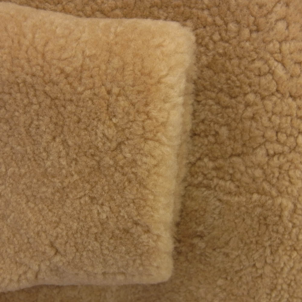 SAINT LAURENT サンローラン 18AW 524686 Y7SJ2 リアルシープムートン ボア チェスターコート ブラウン系 46【中古】