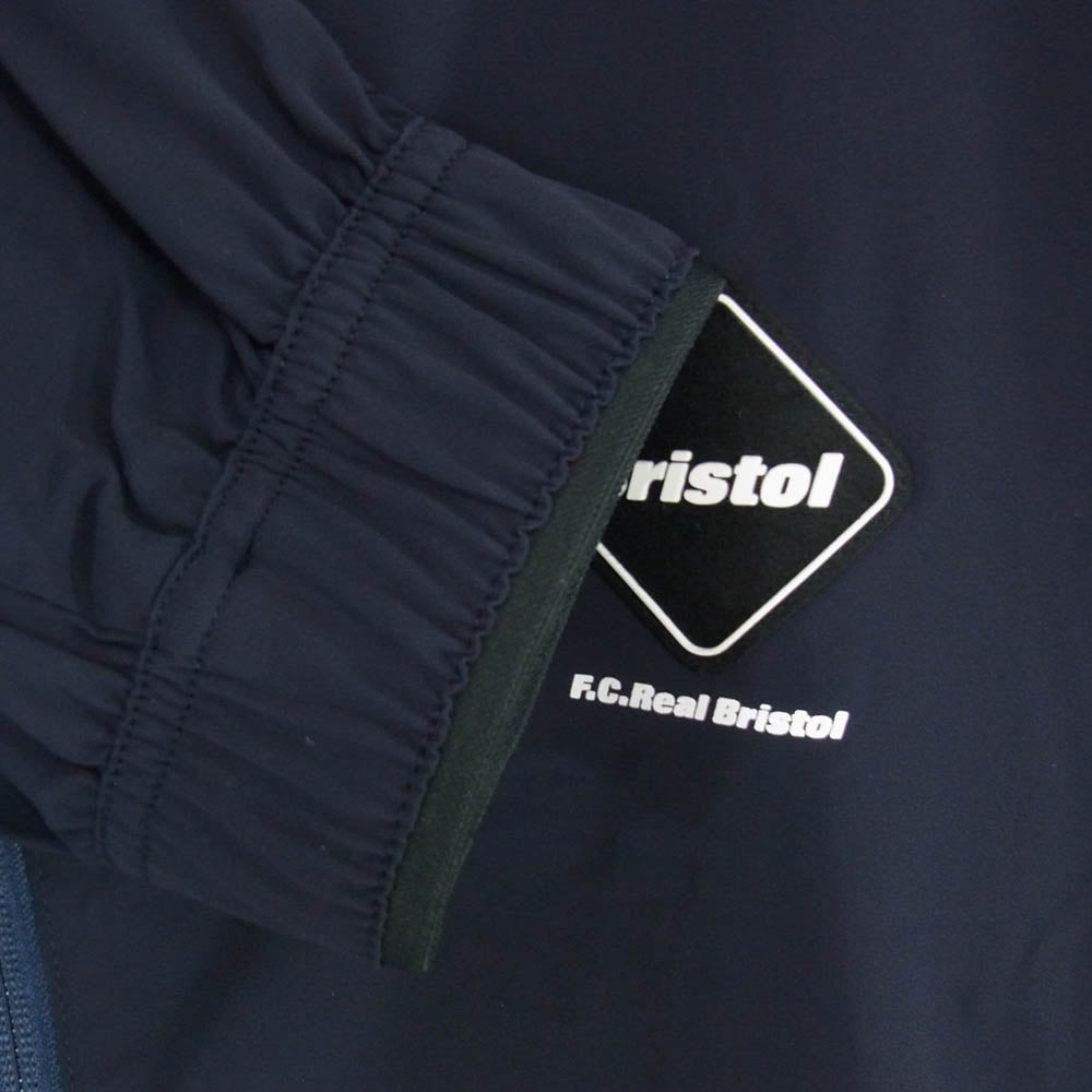 F.C.R.B. エフシーアールビー FCRB-252007 4WAY STRETCH VENTILATION JACKET ストレッチ ジップアップ ジャケット ダークネイビー系 L【新古品】【未使用】【中古】