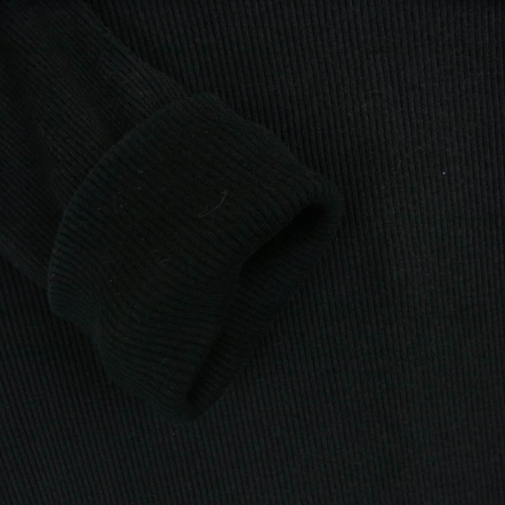 DOLCE&GABBANA ドルチェアンドガッバーナ イタリア製 クルーネック 長袖 カットソー Tシャツ ブラック系 44【中古】