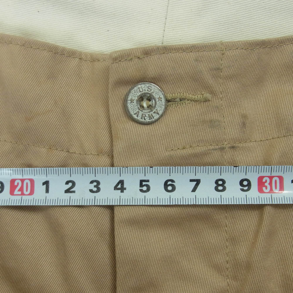 Buzz Rickson's バズリクソンズ M43036 ミリタリー チノ ワーク パンツ コットン 日本製 ベージュ系 38【中古】
