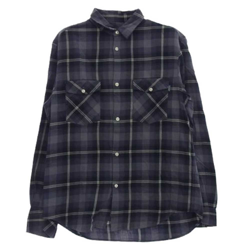 STUSSY ステューシー 黒タグ OLD オールド 長袖 チェック シャツ 