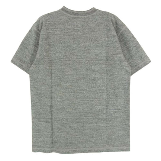 Buzz Rickson's バズリクソンズ BR79192 SLUB YARN HENLEY NECK T-SHIRT スラブヤーン ヘンリーネック Tシャツ グレー系 M【新古品】【未使用】【中古】