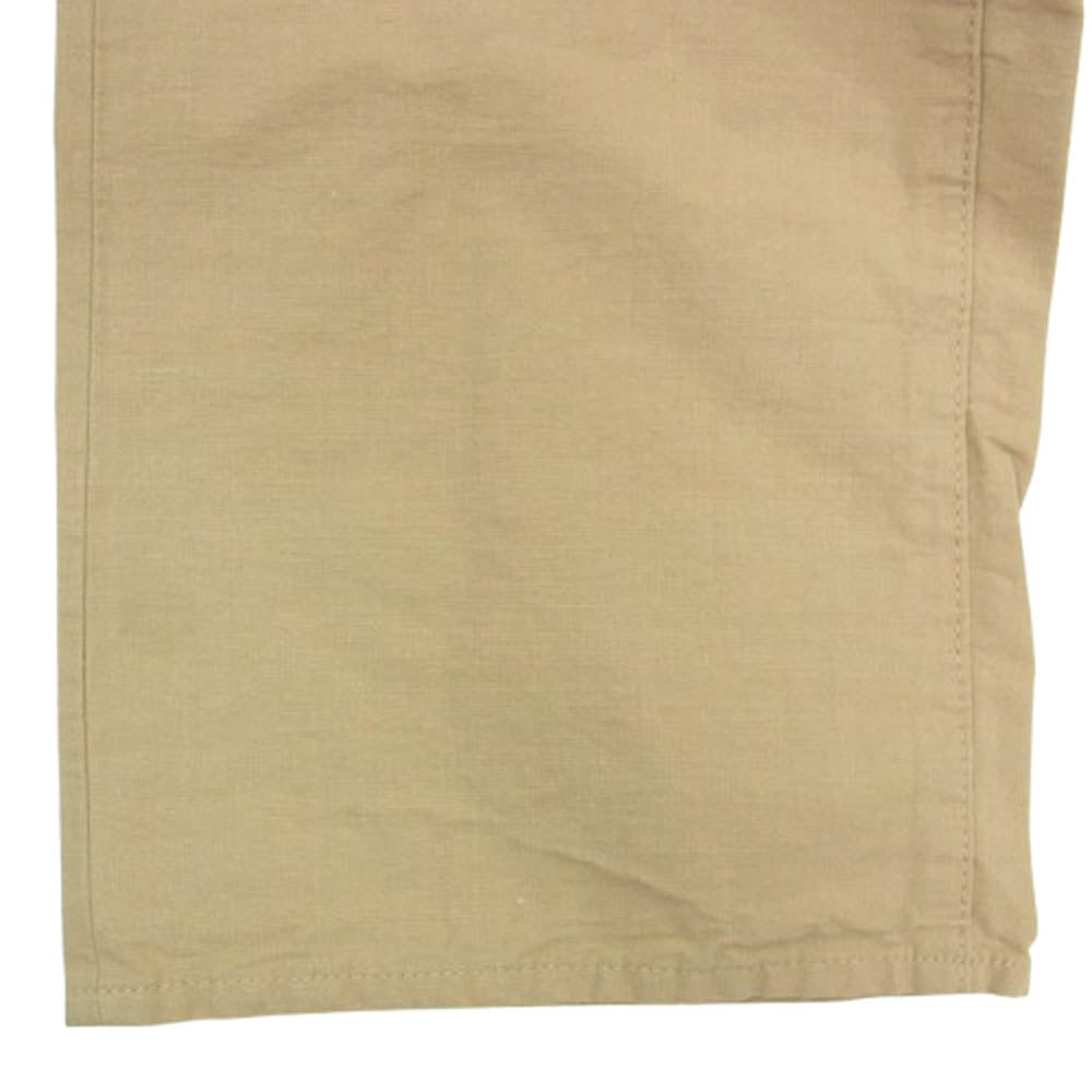 ONI DENIM 鬼デニム ONI200-8BE ワイドストレート 8oz ベタシャン セルビッジ シャンブレー パンツ ベージュ系 29【新古品】【未使用】【中古】