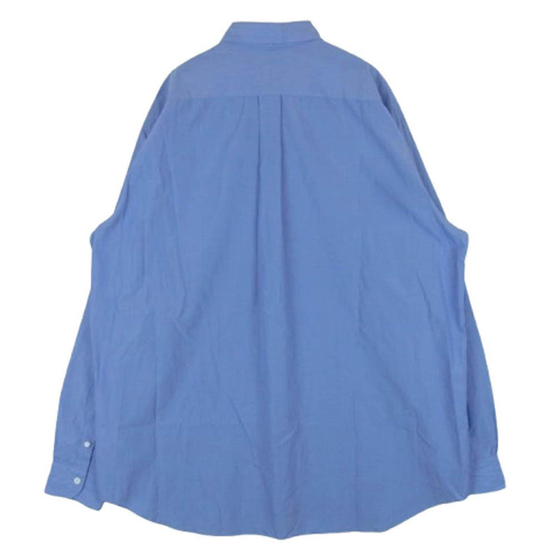 comoli コモリシャツ23ss サックスブルー サイズ1 2023SSのCOMOLI