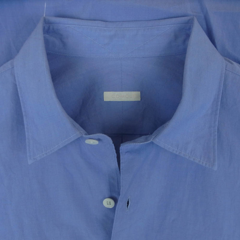 comoli コモリシャツ　サックスブルー COMOLI コモリシャツ サックスブルー 3