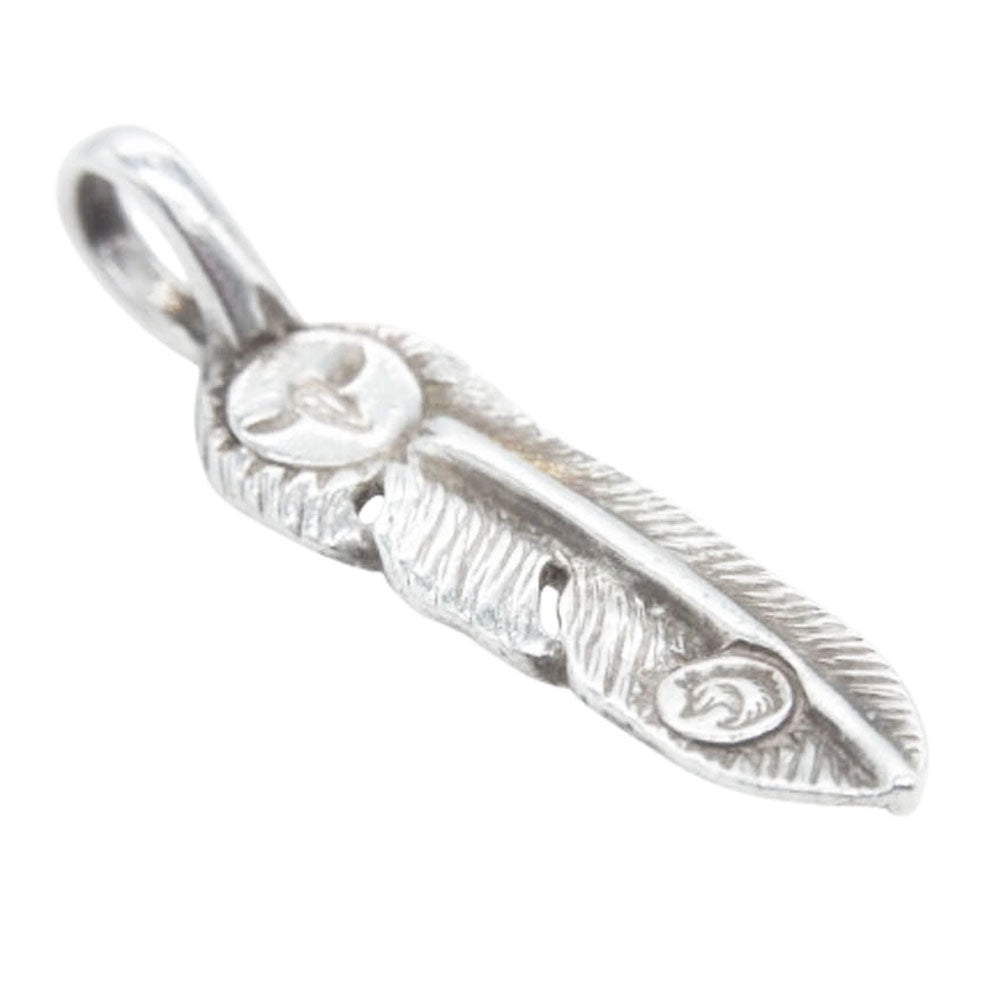 TADY&KING タディアンドキング SVフェザー 右向き ネックレス ペンダント トップ シルバー系【中古】