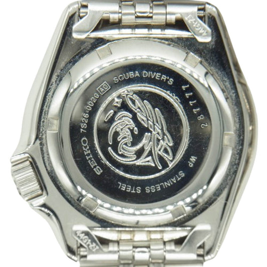 SEIKO セイコー SKX009 ダイバーズウォッチ 自動巻 腕時計 ウォッチ シルバー系【中古】