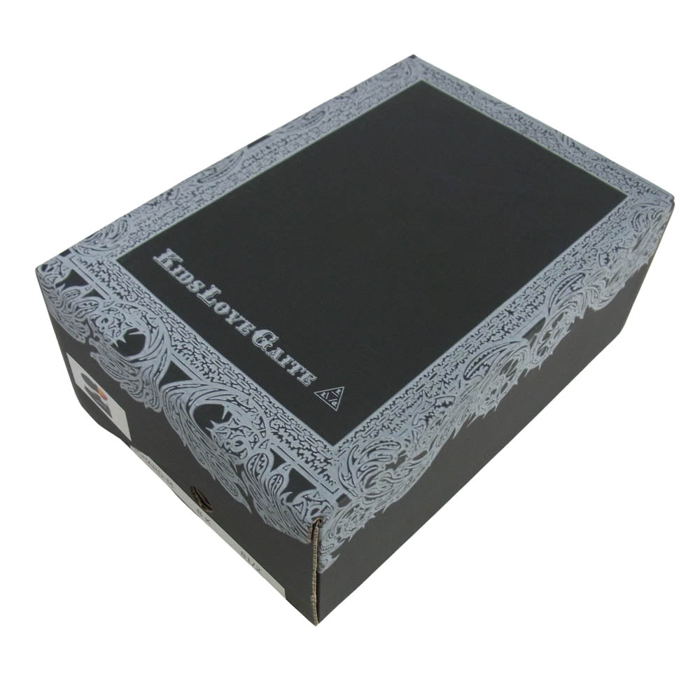 キッズラブゲイト RICHARD-M ダブルモンク ラバーソール レザー シューズ ブラック系 UK8.5(27cm)【新古品】【未使用】【中古】