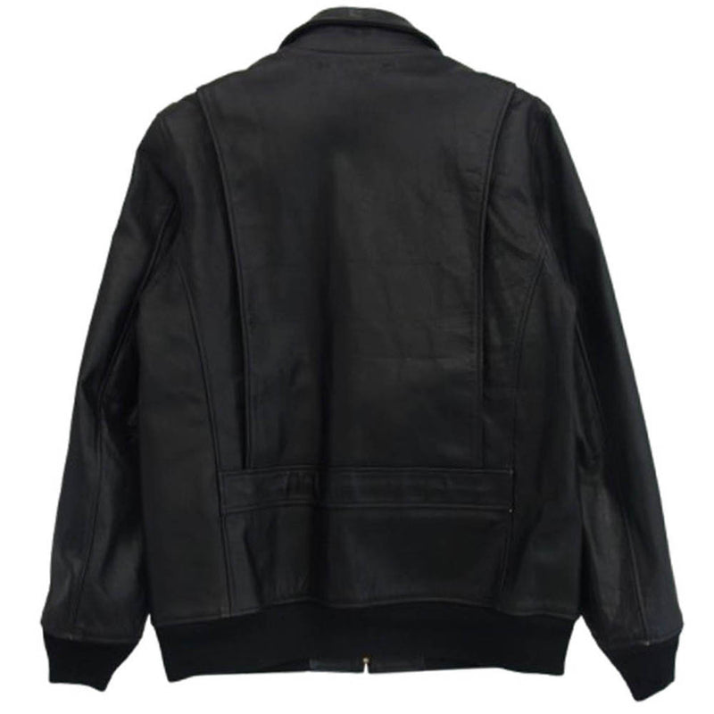 NEIGHBOR HOOD 高級ホースレザージャケットS 黒 NEIGHBORHOOD ネイバーフッド ホースハイド A-2 レザー ジャケット