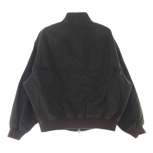 Barbour バブアー 24AW 242MWX2327 × Baracuta バラクータ WAX JACKET G9 ワックス オイルド ジャケット ブルゾン カーキ系 M【中古】