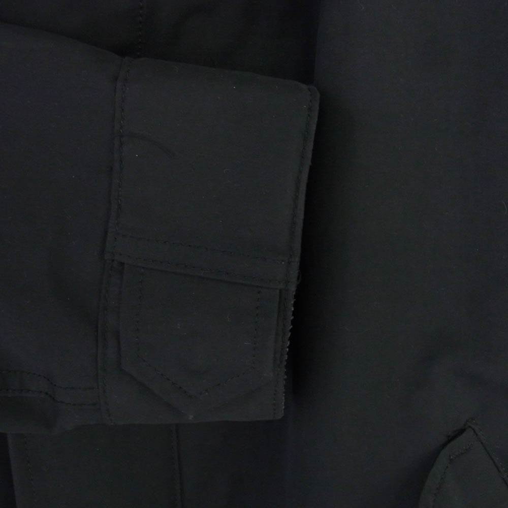 THE RERACS ザリラクス 16AW 16FW-RECT-115L ジップアップ フーデッド モッズコート ブラック系 38【中古】