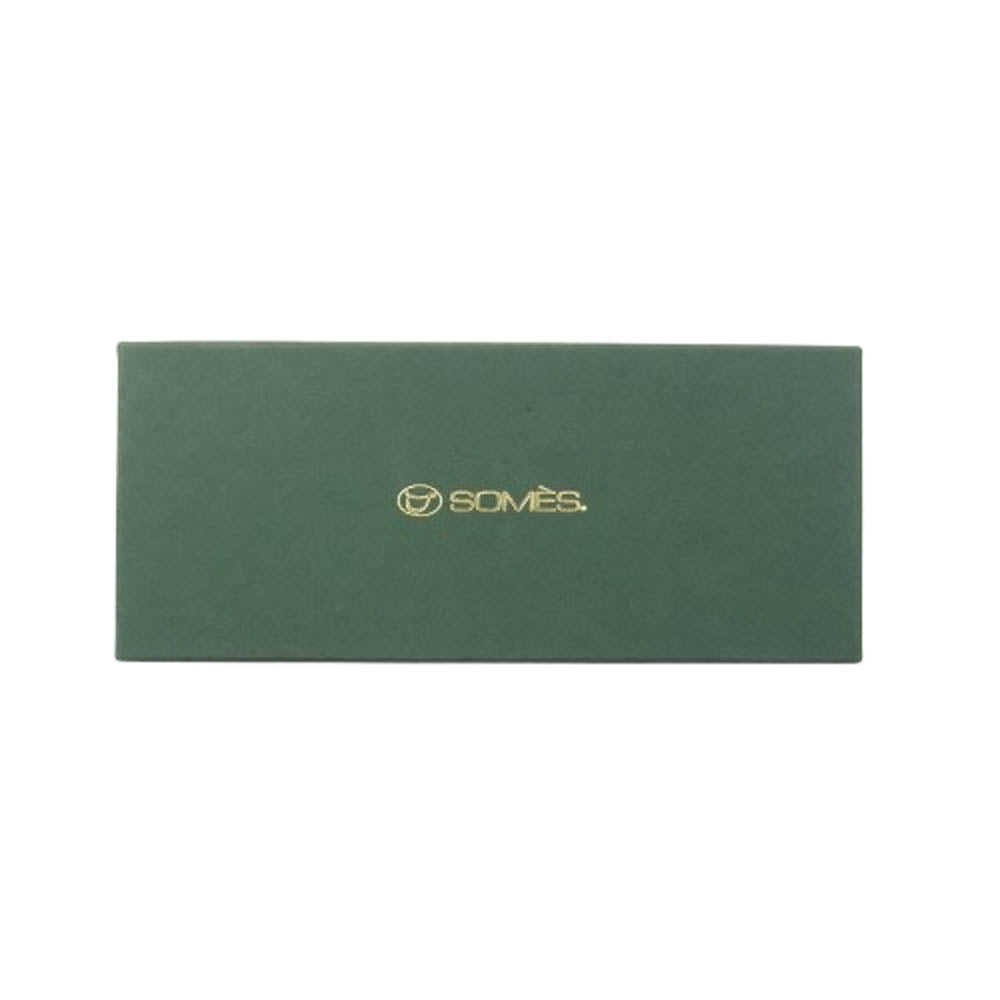 SOMES SADDLE ソメスサドル レザーフラップ ペンケース ブラウン系【極上美品】【中古】