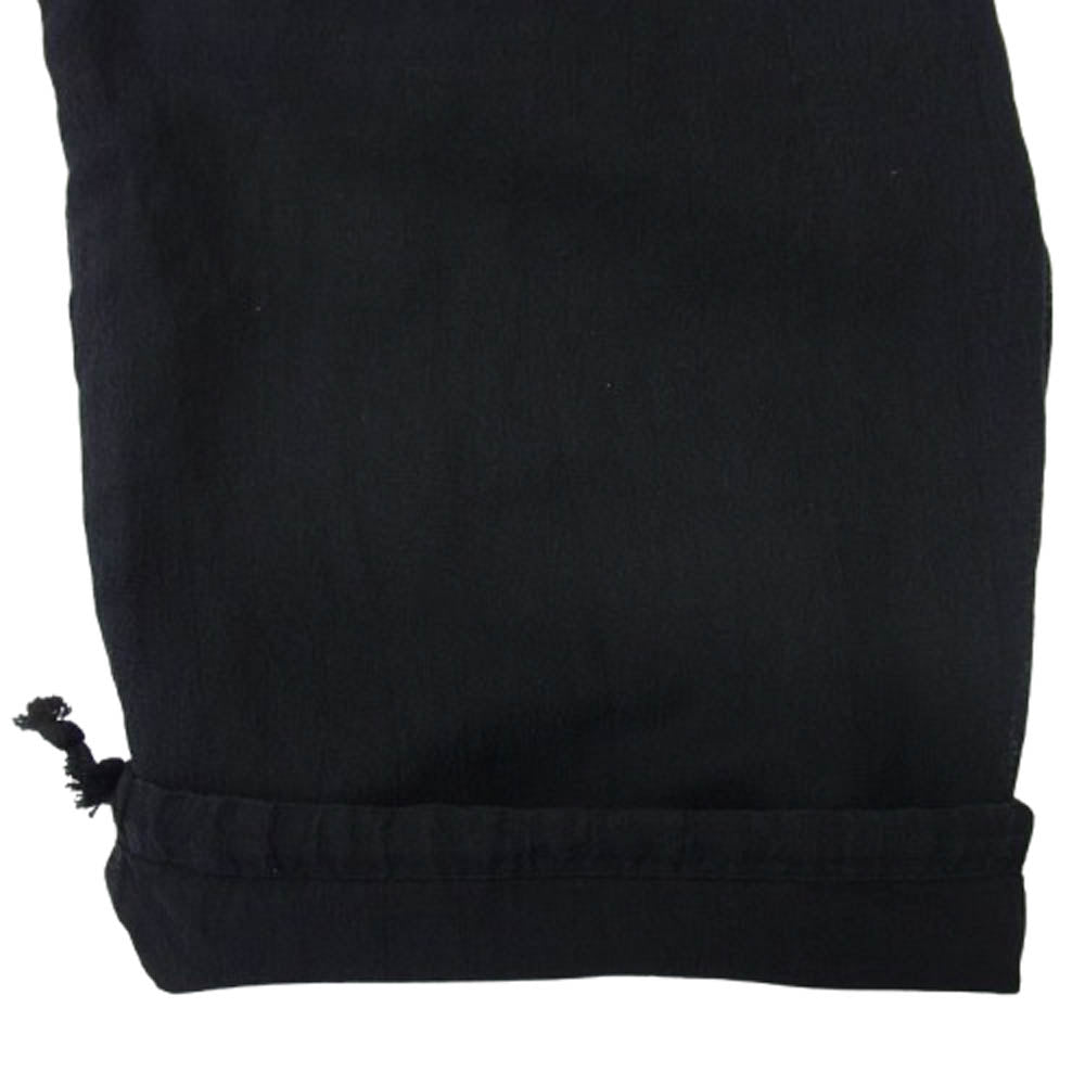 COMOLI コモリ 25SS B01-03018 フェードブラック ニータックパンツ ブラック系 2【新古品】【未使用】【中古】