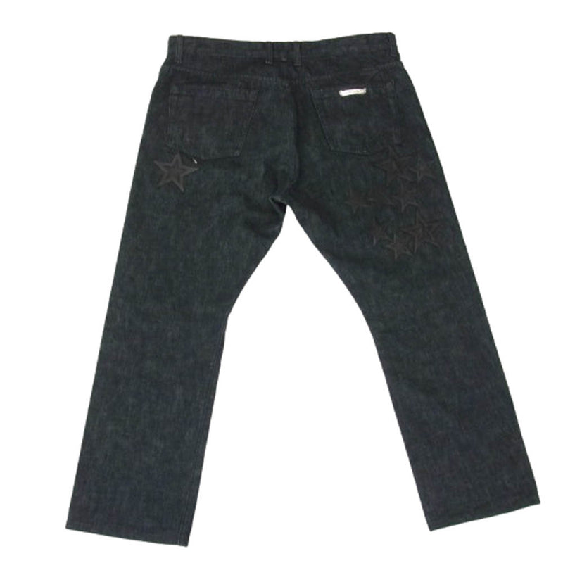 CHROME HEARTS クロムハーツ（原本無） JEAN STRTLG FBRC レザー