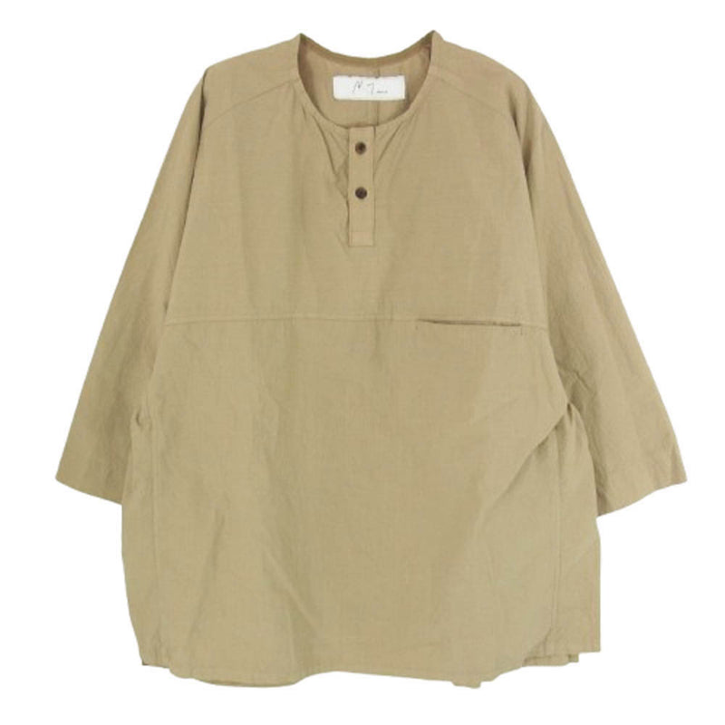 ANCELLM DYED SKIPPER SS SHIRT STILL BY HAND】Garment Dye Skipper