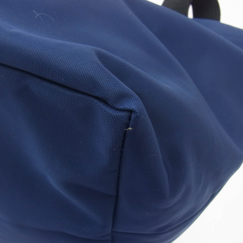 Herve Chapelier エルベ・シャプリエ フランス製 925N ナイロン 舟型 ショルダー ネイビー系 ネイビー系【中古】