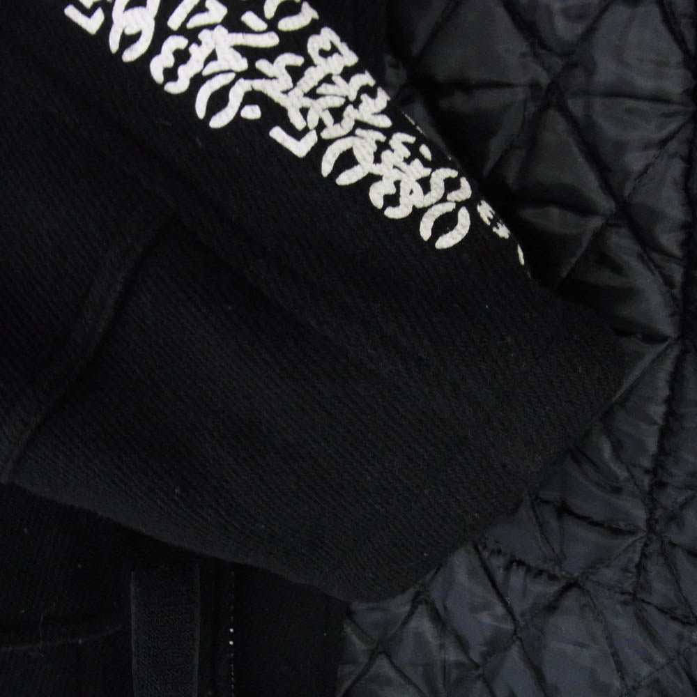 HEX ANTISTYLE ヘックスアンチスタイル ウール ナイロン ジャケット コート ブラック系 L【中古】