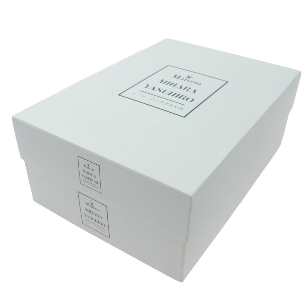 Maison MIHARA YASUHIRO メゾンミハラヤスヒロ A04FW707 PETERSON original sole trick detail lowcut sneaker ピーターソン オリジナルソール スニーカー ホワイト系 ブラック系 42【中古】