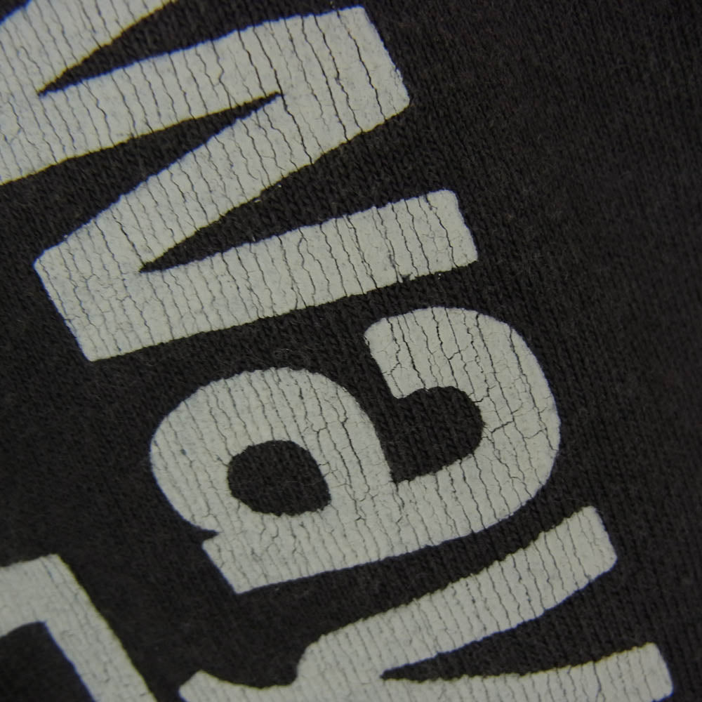 SAINT MICHAEL セントマイケル 22SS SM-S22-0000-009 TEE ANCHOR ヴィンテージ加工 半袖Tシャツ チャコール系 XXL【中古】