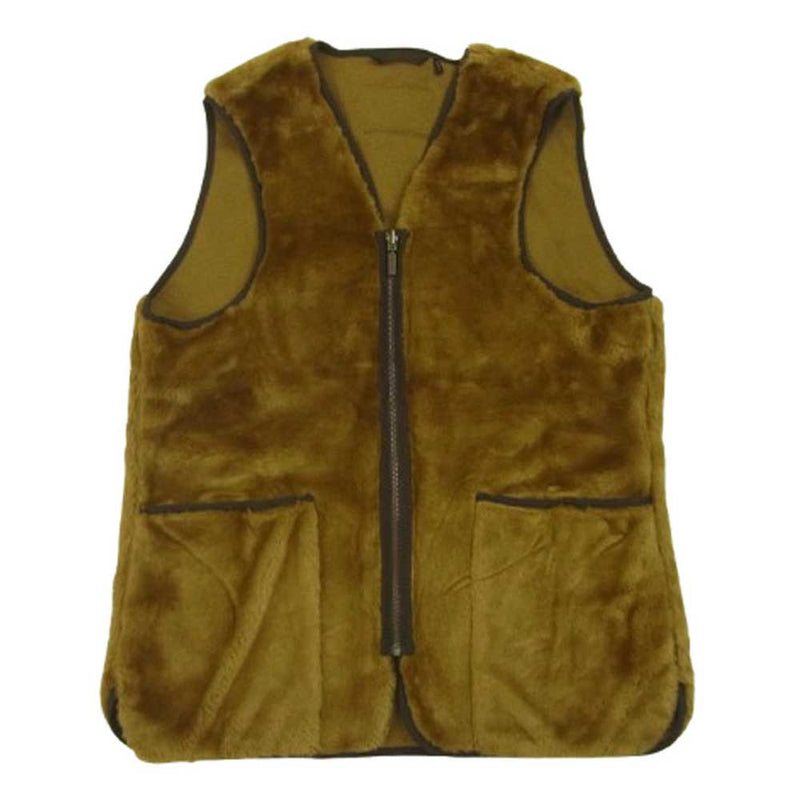 【美品】Barbour FUR LINER 38 ベスト Barbour(バーブァー) CL ファー ライナーベスト サイズ 38