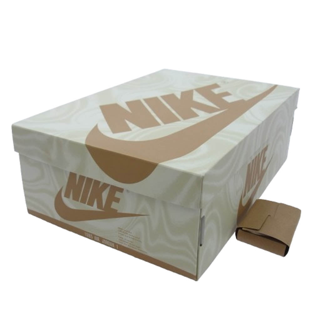 NIKE ナイキ FD2596-021 Women's Air Jordan 1 Retro High OG Latte ウィメンズ エアジョーダン1 レトロ ハイ OG ラテ スニーカー ベージュ系 ブラック系 ホワイト系 28.5cm【美品】【中古】