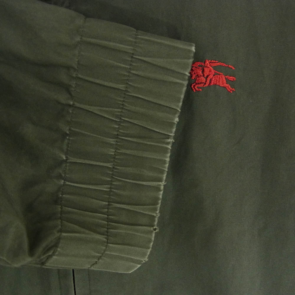 BURBERRY バーバリー 裏地ノバチェック スウィングトップ ジャケット カーキ系 S【中古】