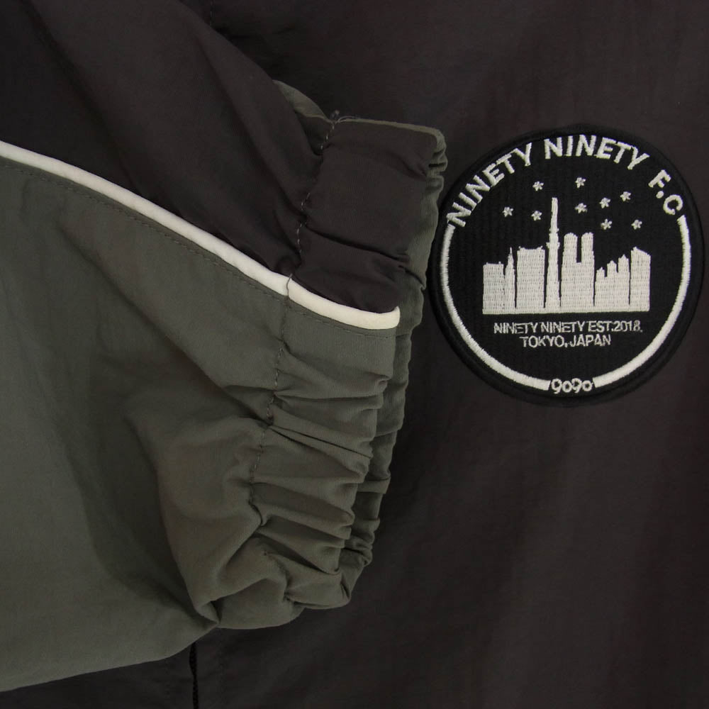 アンブロ― NN1630 9090 City Logo Nylon Jacket シティロゴ ナイロン トラックジャケット ダークグレー系 XL【中古】