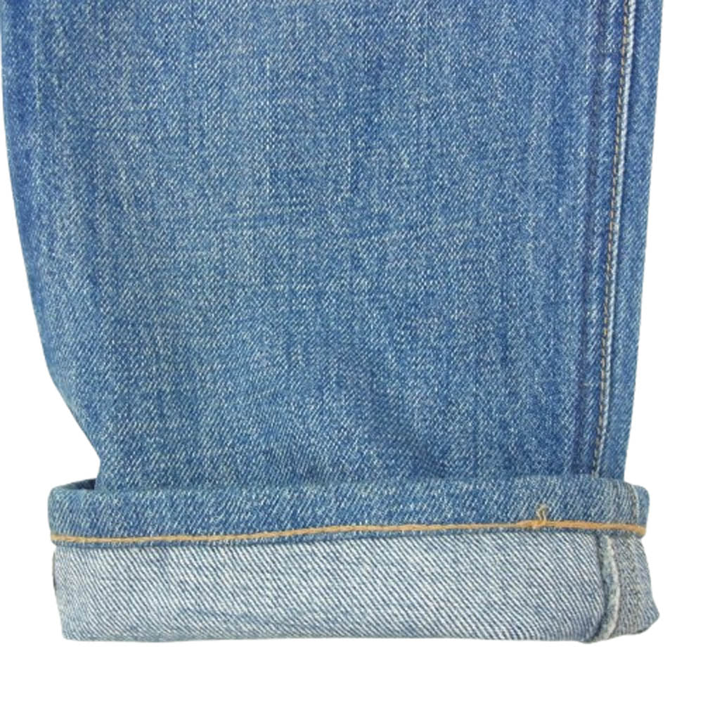 CELINE セリーヌ N213 945F 07UW ボーイフレンド ボタンフライ デニムパンツ ジーンズ インディゴブルー系 26【中古】